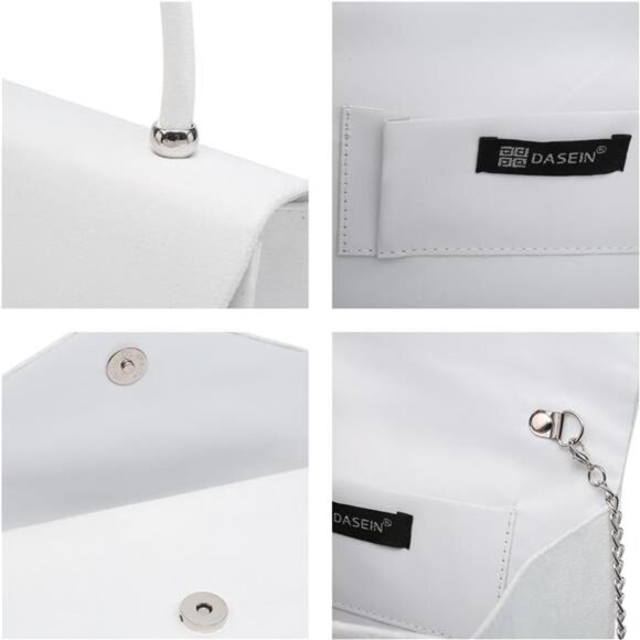 Women's Evening Bag Party Clutches Wedding Purses Cocktail Prom Handbags - Picture 6 of 6